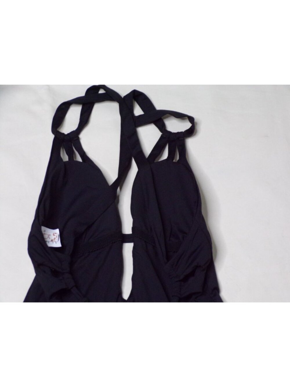 🆕BECCA Color Code Skylar Plunge One-Piece Swimsuit XX-Large (16) Black - Picture 5 of 7